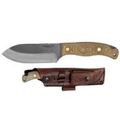 Couteau Condor Toki Carbone 1075 Manche Micarta Etui Cuir El Salvador CTK392047HC - Free Shipping