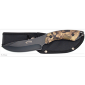 Lot de 3 Couteaux de Chasse Frost Cutlery The Whistler Acier Inox Manche Camo Etui Nylon F16920CAB - Free Shipping