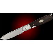 Couteau Fallkniven Gentleman's Pocket Acier Lam.CoS Manche Cocobolo Made In Sweden FNGPDI - Free Shipping