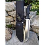 FTX34BK Couteau Bowie de Survie Frost Cutlery Lame Acier 3Cr13 Etui Nylon - Livraison Gratuite