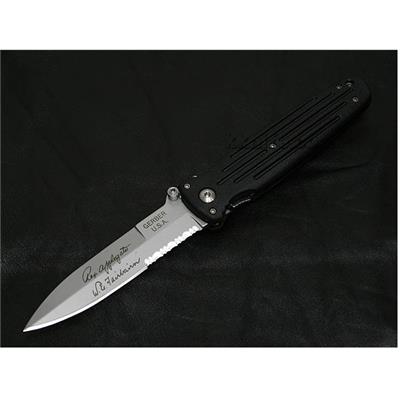 Couteau Gerber Applegate-Fairbairn Combat Double Bevel Acier 425 Manche FRN Etui Nylon Made In USA G5780 - Free Shipping