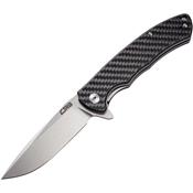J1903CF Couteau CJRB Taiga Manche Fibre de Carbone Acier D2 - Livraison Gratuite