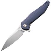 J1911GYC Couteau CJRB Agave Blue/Gray Lame Acier D2 Manche G10 - Livraison Gratuite