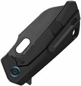 KI3701A2 Couteau Kizer Takahe | Lame Acier S35VN Matte DLC | Manche Titane Noir | Livraison Gratuite