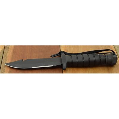 Couteau Ontario SP24 USN-1 Survival Acier Carbone 1095 Manche Kraton Etui Nylon Made In USA ON8688 - Free Shipping