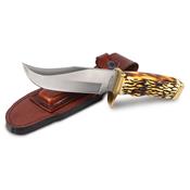 Couteau Schrade Uncle Henry Bowie Acier 7Cr17MoV Manche Delrin SCH1100090 - Livraison Gratuite