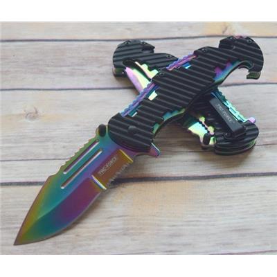 Couteau Tac Force Spectrum Tactical Urban A/O TF932RB - Livraison Gratuite