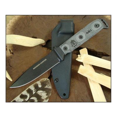 Couteau Tops Mohawk Hunter Acier Carbone 1095 Manche Micarta Etui Kydex Made In USA TPH01 - Free Shipping