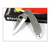 Couteau SPYDERCO Stainless DELICA 4 Plain Edge SC11P