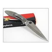 Couteau SPYDERCO Stainless POLICE Combo Edge SC7PS VG10