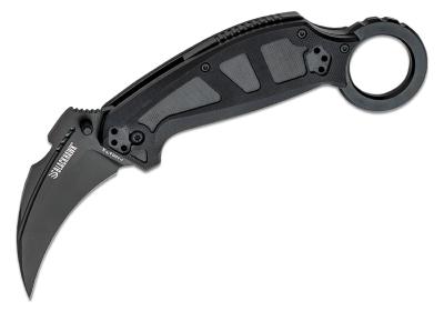 BH15G3201BK Couteau Tactical BLACKHAWK Garra 3 Karambit Lame Acier D2 - Livraison Gratuite