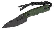 CIVC230022 Couteau CIVIVI Propugnator Green Lame Tanto Reverse Acier D2 BLK Etui Kydex - Livraison Gratuite