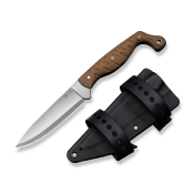 CIVC230782 CIVIVI MDRN Hunter C23078-1 – Couteau Fixe Drop Point | Lame Nitro-V Stonewashed | Manche G10 Brown Etui Kydex - Livraison Gratuite