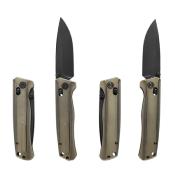 CMB17C CMB Braveman CMB-17C – Couteau Pliant EDC Axis Lock, Lame Drop Point S35VN PVD Noir, Manche Titane Bronze - Livraison Gratuite