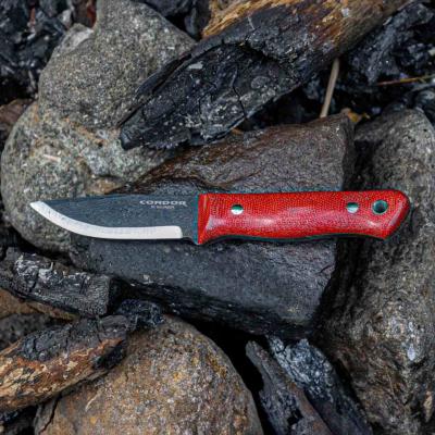 CTK39813HC Couteau de Survie Condor Mini Firewater | Lame Acier 1095 | Manche Micarta & Housse Kydex - Made in El Salvador - Livraison Gratuite
