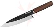 CTK700122C Condor Parrillero Gaucho – Couteau Fixe Chef Outdoor | Lame 440C | Manche Noyer | Étui Cuir - Livraison Gratuite