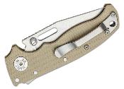 DEM09628 Couteau Demko AD20.5 Shark Lock Tan Lame Acier S35VN IKBS - Livraison Gratuite