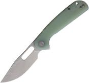EUT003 Couteau Eutektik Trinity Jade Lame Acier 14C28N SW - Livraison Gratuite