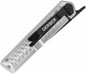 G1076077 Gerber Ayako Front Flipper – Couteau Pliant Lame Acier 7Cr17MoV Tanto Black TiNi – Manche Aluminium/Acier Inox – Livraison Gratuite