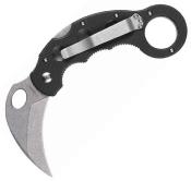 HDTJKB Couteau High Desert Blade Works TARANI Journeyman Lame Karambit Acier D2 Manche G10 Black Lockback - Livraison Gratuite