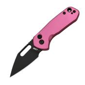 J1933BPK Couteau CJRB Mini Pyrite Pink Wharncliffe Lame Acier AR-RPM9 Button Lock IKBS - Livraison Gratuite