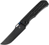 K1041A1 Couteau Kansept Reedus Black Titanium Lame Acier S35VN IKBS - Livraison Gratuite 