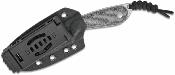 KI1081A8 Couteau Kizer BUDDY Lame Drop Point Acier AEB-L Manche Micarta Black Etui Kydex - Livraison Gratuite