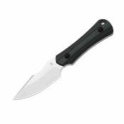 KI1122A3 Couteau Kizer Bone | Lame Acier AEB-L Satin | Manche G10 Noir et Vert | Housse Kydex - Livraison Gratuite