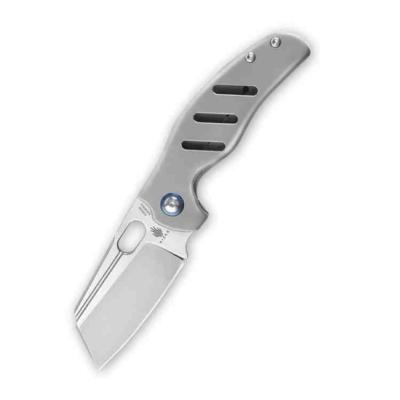 KI4488A4 Couteau Kizer Cutlery C01C Titane Lame Acier S35VN IKBS - Livraison Gratuite