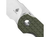 KIV2569C1 Couteau Kizer October Mini Green Lame Acier 154CM IKBS - Livraison Gratuite 