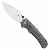 KIV3802CDA1 Couteau Kizer Outposter Lame Acier Nitro-V Drop Point Manche Plaquettes Norplex UltreX Black Clutch Lock | Livraison Gratuite