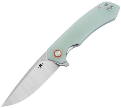 KKNJ146JD Couteau Pliant Klaken Ridge Lame Acier D2 Manche G10 Jade Linerlock Flipper - Livraison Gratuite