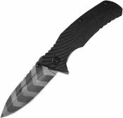 KS1311TSX Kershaw Trace – Couteau pliant Linerlock A/O Lame Acier 8Cr13MoV Tiger Stripe Manche Polymère Noir - Livraison Gratuite