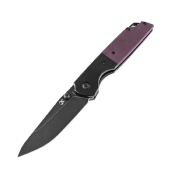 KT1005S6 Couteau Kansept Warrior Drop Point  Purple Lame Acier D2 IKBS - Livraison Gratuite