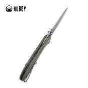 KUB314E Couteau Kubey Ruckus OD Green Lame Acier AUS-10 IKBS  - Livraison Gratuite