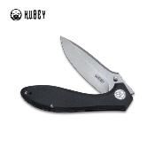 KUB314F Couteau Kubey Ruckus Black Lame Acier AUS-10 IKBS  - Livraison Gratuite