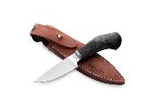 LSTWL1CF Couteau LionSteel Willy Fibre de Carbone Lame Acier M390 Etui Cuir Made Italy - Livraison Gratuite