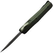 MANOTF815 Couteau Mantis Auto OTF Drop Point Green Lame Acier 440C USA - Livraison Gratuite