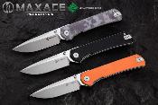 MAXMM302E Couteau Maxace Peregrine S Lame Acier 10Cr15CoMoV Manche G-10 Camouflage Liner Lock - Livraison Gratuite