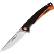 OLM009 Couteau Pliant Outdoor Life Talus Lame Acier D2 Manche G10 Noir/Orange Linerlock - Livraison Gratuite
