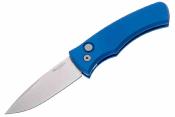 PTKDUKE2101BLUE Pro-Tech Duke 2 DUKE2101-Blue – Couteau Automatique Lame Acier CPM MagnaCut Manche Aluminium Bleu USA – Livraison Gratuite