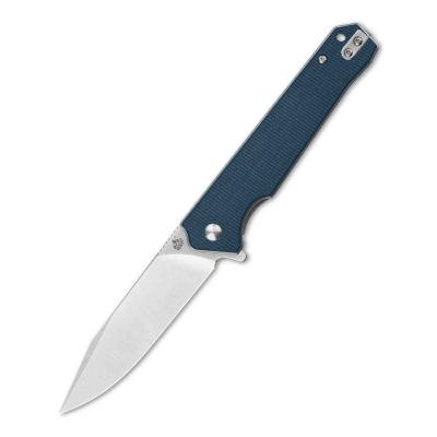 QS111H1 Couteau QSP Mamba V2 Blue Lame Acier D2 Satin IKBS - Livraison Gratuite