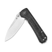 QS131J Couteau QSP Hawk Acier 14C28N Manche Black Micarta - Livraison Gratuite