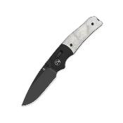 QS157E2 Couteau QSP Vault Drop Point Lame Acier 14C28N Blk Manche G10 Aluminium Glyde Lock - Livraison Gratuite