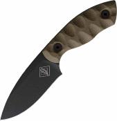 RN9471OD Ranger Knives Model 3 Lame Acier 1095 Carbon Black Coated Manche Micarta OD USA - Housse Kydex - Livraison Gratuite
