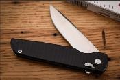 RR2720 Couteau Rough Rider Slide-Lock Wharncliffe Lame Acier D2 Manche G10 Black Sécurité Slide Lock - Livraison Gratuite