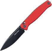 RS7652RB Couteau Real Steel HUGINN Red Lame Acier VG-10 Black - Livraison Gratuite