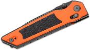  RS7713OB Couteau Real Steel Sacra TAC Slide Lock Lame Tanto Acier K110 Manche G10 Orange/Noir Sécurité Slide Lock - Livraison Gratuite