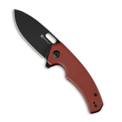 SA06B Couteau SENCUT Acumen Burgundy Lame Acier 9Cr18MoV IKBS - Livraison Gratuite 