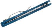 SC11PCBL Couteau Spyderco Delica 4 Lame Acier CPM SPY27 Manche FRN Bleu Cobalt Lockback Made in Japan - Livraison Gratuite 